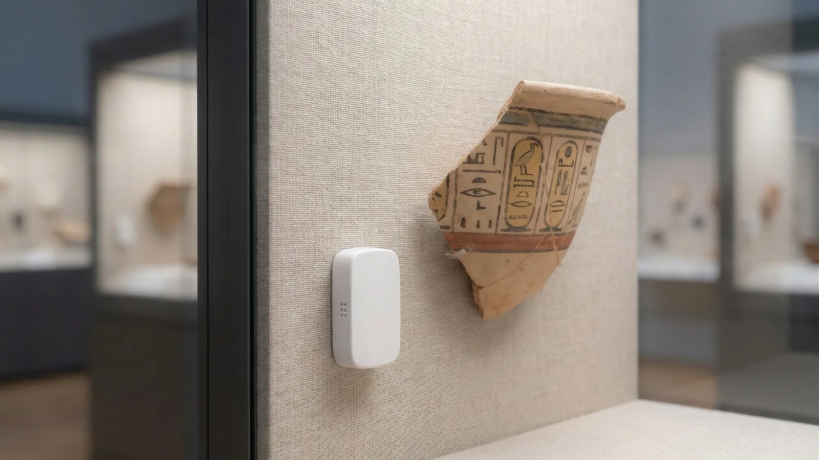Humidity-sensor i et rum, hvor fugt er et tema