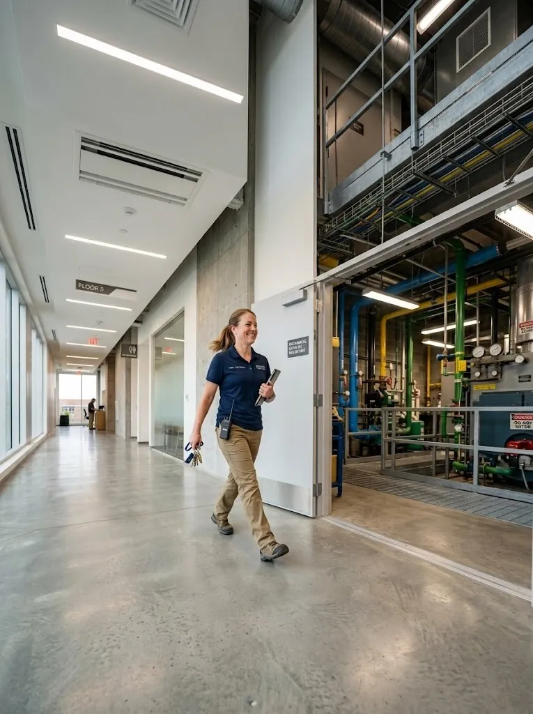 Facility manager bruger RoomAlyzer