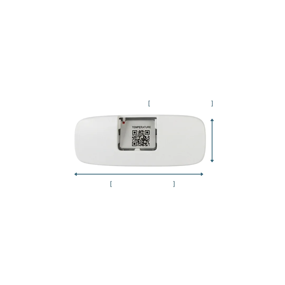 RoomAlyzer mounting bracket, side view for physical dimensions